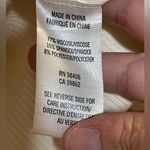 Theory Women’s Ribbed Sweater Knit Skirt Ivory A-Line Mini Cozy Minimalist Luxe Photo 4