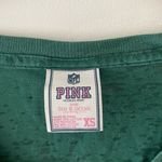 PINK - Victoria's Secret PINK New York Jet’s V-Neck T-Shirt Photo 3