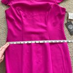 Vince Camuto NEW Fuchsia Off the Shoulder Bodycon Midi Dress Size 10 Fitted NWT Photo 8