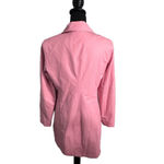 Bromley Sport Pink Nylon Blend Long Raincoat Jacket – Women’s Photo 6