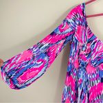 Lilly Pulitzer  One Shoulder Silk Jersey Mini‎ Dress Size Small Photo 3