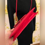 Paloma Picasso vintage shoulder evening bag in red / gold Photo 9