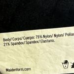 Maidenform  Strapless Push Up Bra Womens 38C Black Smooth Underwire Photo 5