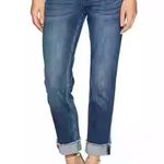 Riders By Lee LEE RIDERS 6 women denim blue cuffed straight leg jeans stretch Photo 9