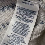 CHAPS  by Ralph Lauren women's size XL Blue and White Striped Sweater long sleeve Photo 6