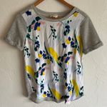 Anthropologie Deletta terry/ print tee shirt. Size small Photo 0