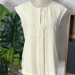 J.Crew • crepe cap sleeve blouse B1173 size 2 ivory cream Photo 0