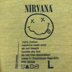 Nirvana Nevermind Grunge Band T-shirt size Large Photo 3