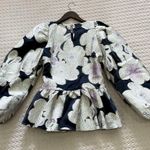 NWOT Stine Goya Jenny Blouse Puffed Long Sleeve Size M Floral Size M Photo 13