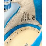 Adrienne Vittadini  Sandals Size 6.5 Blue Poetic Block Heel Ankle Strap Photo 8