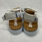 Camper Women's Sandals Cork Platform Rope Straps Adjustable White Yellow Size 37 Photo 5