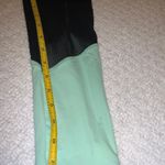 PINK - Victoria's Secret Victoria’s Secret Bonded Black and Mint Athletic Leggings Size Small Like New Photo 2