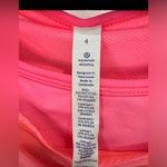 Lululemon  Run For Your Money Racerback Tank Top Pow Pink Light Size 4 Barbie Photo 11
