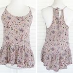 Mossimo Supply Co Mossimo pink floral blouse Size Medium Photo 1