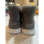 ocean coast SHERPA lined booties dark gray womens size 9.5 Photo 6