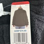 Seven7  Chenille Sweater Black Size XL Cowl Neck Oversized Knit Super Soft NWT Photo 3