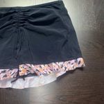 Profile by Gotten Black Printed Swim Skirt Bottoms Women's Size XL Photo 3