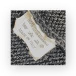 new Cruciani 𖦹 Luxury Fine Knit Zip Cardigan Sweater 𖦹 Black 𖦹 Made in Italy Photo 13