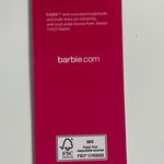 Barbie NWT  Women's Graphic T-shirt Cotton Pink Licensed Product Mattel Photo 6