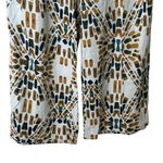 Free People  Women Linen Blend Printed Wide Leg Pants Ivory size S Photo 7