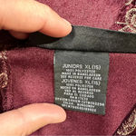 No Boundaries  Vtg Y2K Crushed Velvet Maxi Dress Red Whimsy Goth Fairy Juniors 15 Photo 14