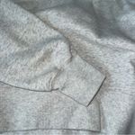 Abercrombie & Fitch NWOT!  - Cropped Hoodie Sweatshirt - Light Grey, Large Photo 2