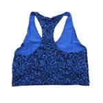 Aerie  Offline Real Me Longline Sports Bra Racerback Geometric Blue Black M Photo 1