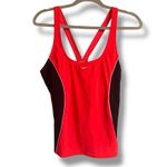 Nike Black and Neon Orange Tankini Top 14 Swimwear Photo 2