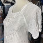 Ana & Rose ONE SIZE REGULAR 100% MISCOSE super stretchy short sleeve long dress Silver Photo 2