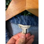 Anthropologie PILCRO Short-Sleeve Denim Button-Front Mini Dress Women's Size 2  Photo 5