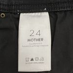 Mother Swooner Exposed Snap Jeans Wrong Side of the Tracks Black Denim Size 24 Photo 9