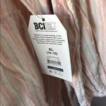 Time And Tru  Women's Pink Striped Top with Swiss dots xl nwt Photo 1