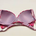 Victoria's Secret  T-Shirt Lightly Lined Wireless Bra 34C Pink Lips Love‎ Straps Photo 7