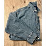 Gap Classic Blue Denim Long-Sleeve Shirt for Men Photo 1