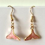 Pink Mermaid Tail Earrings Photo 3
