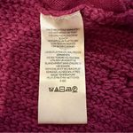 Free People Nightingale Open Front Knit Cardigan Sweater Women’s XS Magenta Pink Photo 4