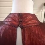 Sugar Lips NWOT Admired Liquid Satin Shirred Ruffle Dress Photo 4