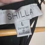 Shilla CLEARANCE! Black Ruffle Tiered Top Size L Like New Photo 4