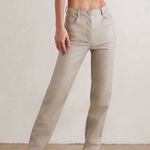 Aritzia Babaton Vegan Leather Melina Pant In Pearl Photo 0