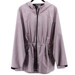32 Degrees Heat NEW 32‎ Degrees Heathered Lavender Women's Gray Hooded Rain Jacket Size L Photo 1