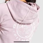 Gymshark Legacy Cropped Short Sleeve Hoodie in Baby Pink Size Medium Photo 1