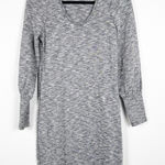 Madewell  Balloon Sleeve Sweater Dress Gray Sz‎ XS Photo 0