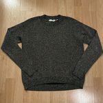 Hugo Boss NWOT BOSS Metallic Black/Silver Funday Sweater Photo 2