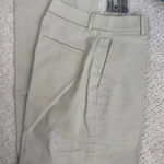 Uniqlo Tall Wide Chino Pants | Tall Green NWT Large Photo 3