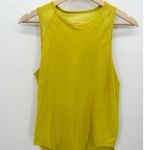 Lululemon Yellow Pear Sculpt Tank Top Lycra Workout Running Women Medium Photo 0