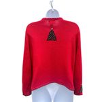 Vintage 1990’s Designers originals Christmas cardigan Red Size M Photo 2