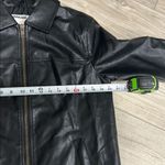 Garage Faux Leather Women’s Upper Thigh Length Lined Jacket Black Size P/S Photo 7