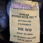 Bubblegum  USA Skull Skinny Jeans Black Stretch Y2K Goth Emo Punk Size 11/12 Photo 7