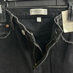 Abercrombie & Fitch Jeans Curve Love Ankle Straight High Rise Black 27 Short Photo 2