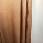 Lacausa Boutique Santi Champagne Beige Satin Wide Leg Jumpsuit S Photo 6